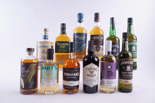 12 BOTTLES IRISH WHISKEY