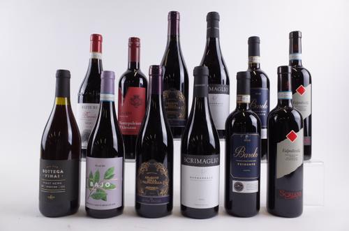 12 BOTTLES ITALIAN RED WINE
