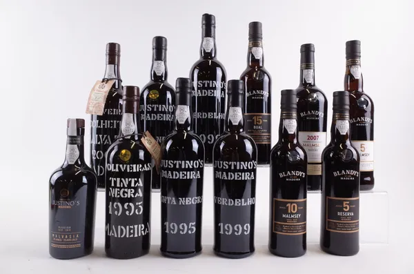 12 BOTTLES MADEIRA