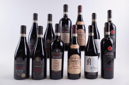 12 BOTTLES AMARONE DELLA VALPOLICELLA