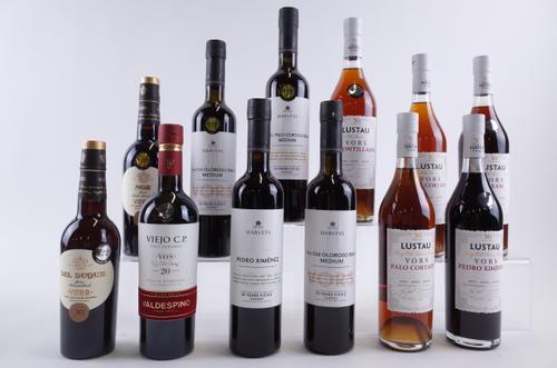 12 BOTTLES SHERRY