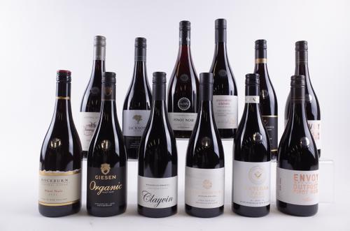 11 BOTTLES NEW ZEALAND  AND 1 CHILEAN RED WINE