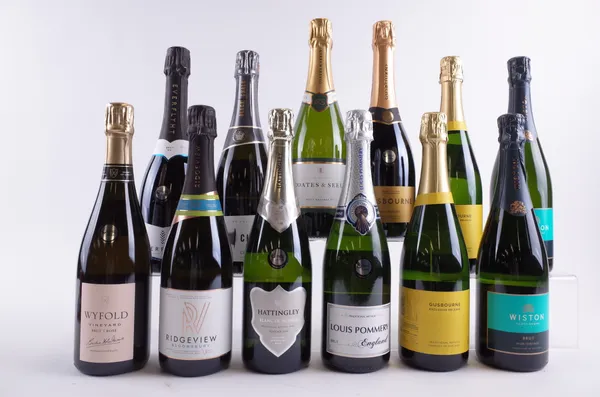 12. BOTTLES ENGLISH SPARKLING WINE