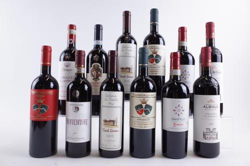 12 BOTTLES ITALIAN RED WINE