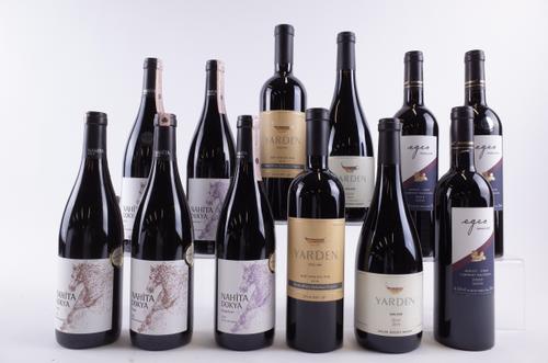 12 BOTTLES TURKISH AND ISRAELI RED WINE