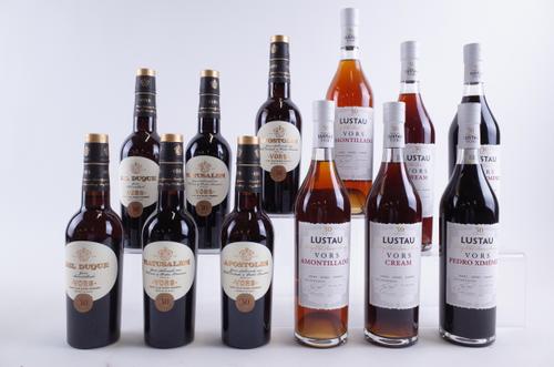 12 BOTTLES SHERRY