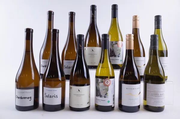 12 BOTTLES ENGLISH WHITE WINE