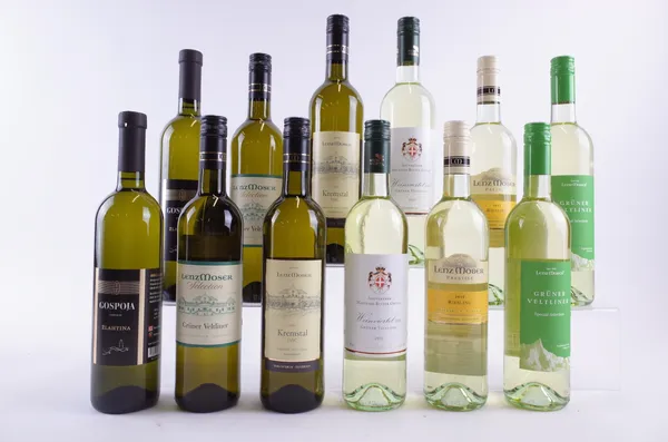 12 BOTTLES AUSTRIAN AND CROATIAN WHITE WINE