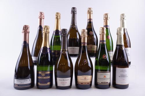 12 BOTTLES FRENCH SPARKLING WINE