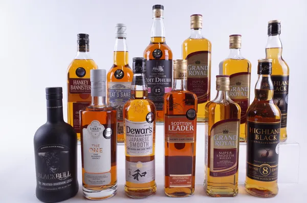 12 BOTTLES BLENDED WHISKY