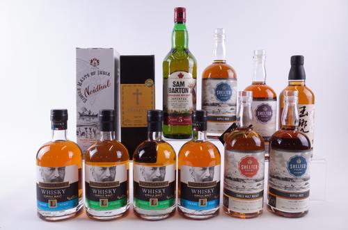 12 BOTTLES WHISKY