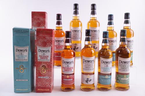 12 BOTTLES DEWAR'S WHISKY