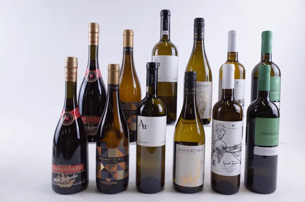 12 BOTTLES GREEK WHITE WINE