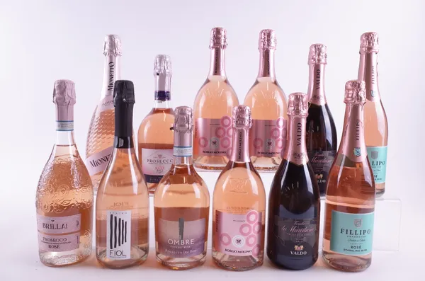 12 BOTTLES ROSÉ PROSECCO