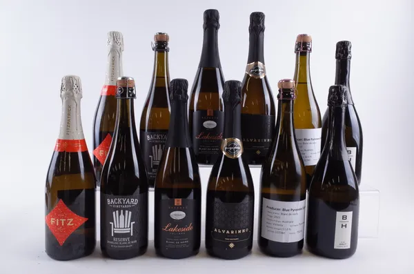 12 BOTTLES CANADIAN, PORTUGUESE AND AUSTRALIAN SPARKLING WINE