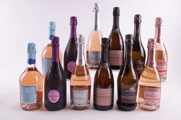 12 BOTTLES ROSÉ PROSECCO