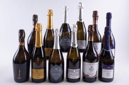 12 BOTTLES ITALIAN SPARKLING WINE