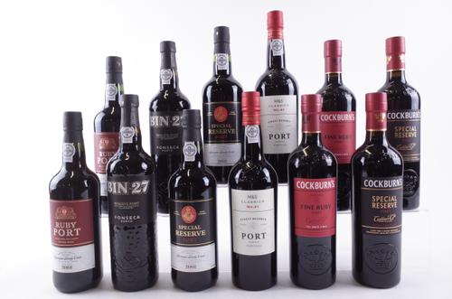 TWELVE BOTTLES PORT