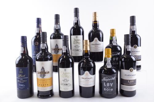 TWELVE BOTTLES TAWNY PORT