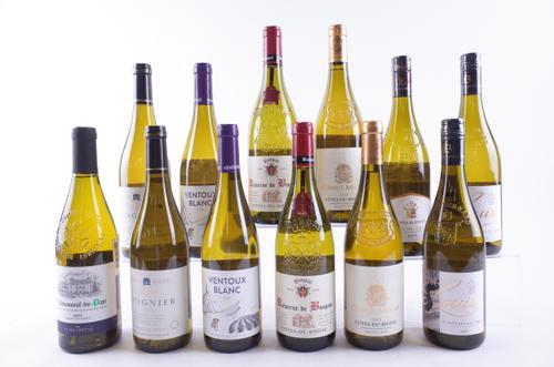 TWELVE BOTTLES RHÔNE VALLEY WHITE WINE