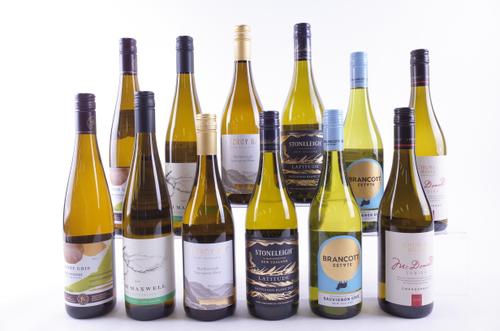 TWELVE BOTTLES NEW ZEALAND WHITE WINE
