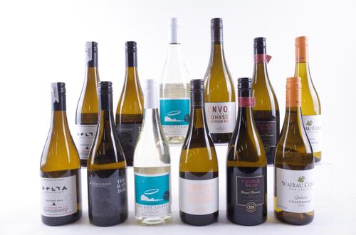 TWELVE BOTTLES NEW ZEALAND WHITE WINE