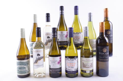 TWELVE BOTTLES SOUTH AFRICAN WHITE WINE