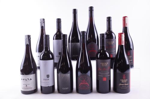 TWELVE BOTTLES NEW ZEALAND RED WINE