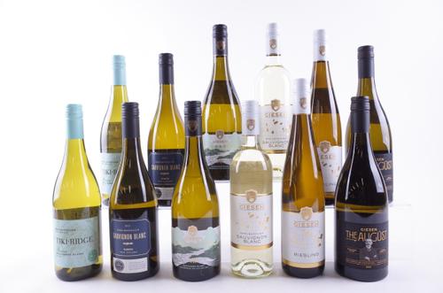 TEN BOTTLES NEW ZEALAND SAUVIGNON BLANC AND TWO RIESLING