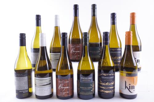 TWELVE BOTTLES NEW ZEALAND WHITE WINE