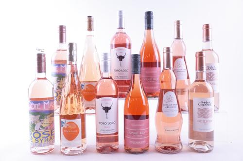 TWELVE BOTTLES ROSÉ WINE