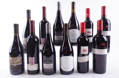 TWELVE BOTTLES CANADIAN RED WINE