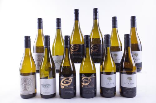 TWELVE BOTTLES NEW ZEALAND WHITE WINE