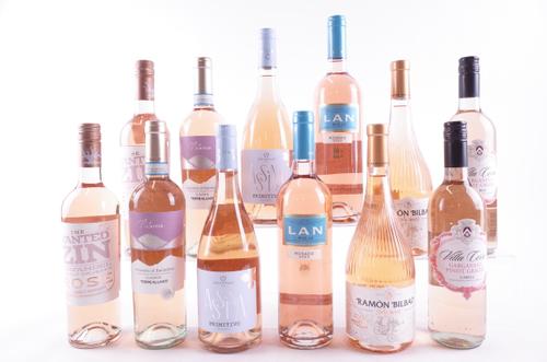 TWELVE BOTTLES ROSÉ WINE