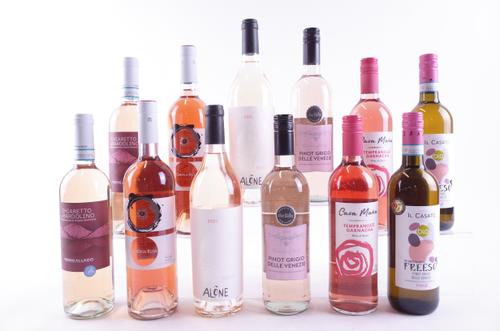 TWELVE BOTTLES ROSÉ WINE
