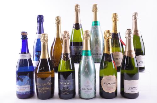 TWELVE BOTTLES SPANISH SPARKLING WINE