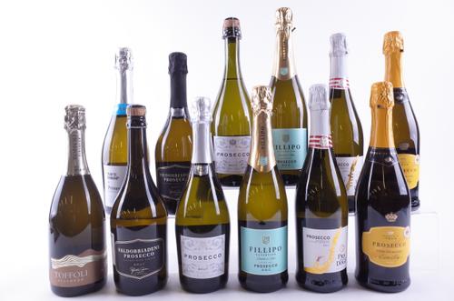 TWELVE BOTTLES PROSECCO