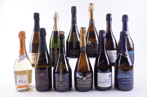 TWELVE BOTTLES SPARKLING WINE