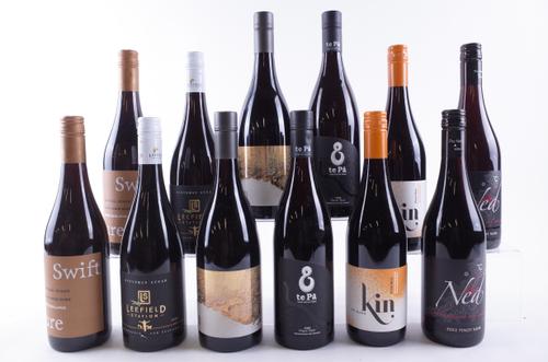 TEN BOTTLES NEW ZEALAND PINOT NOIR AND TWO SYRAH