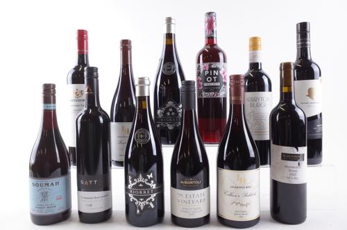 TWELVE BOTTLES AUSTRALIAN RED WINE