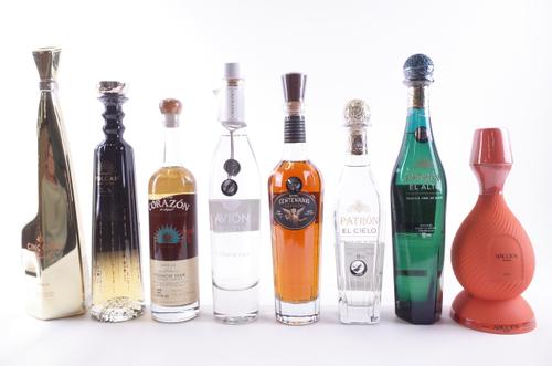 EIGHT BOTTLES LUXURY TEQUILA