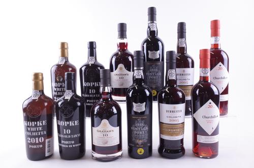TWELVE BOTTLES PORT