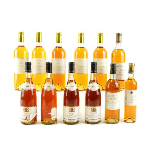 TWELVE BOTTLES DESSERT WINE (12)