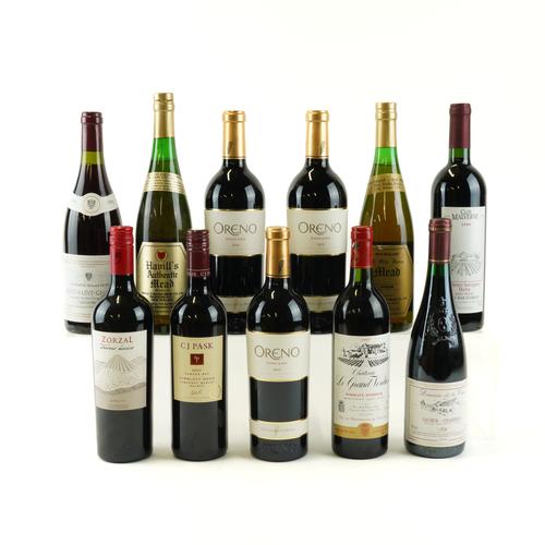 NINE BOTTLES RED WINE AND TWO MEAD (11)