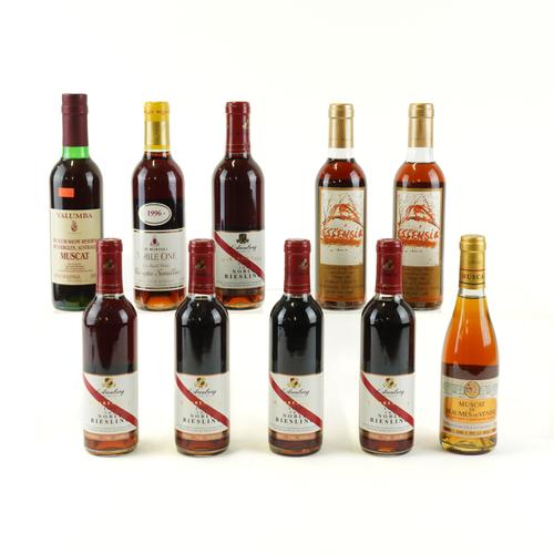 TEN HALF BOTTLES DESSERT WINE (10)