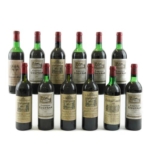 TWELVE BOTTLES RED WINE (12)