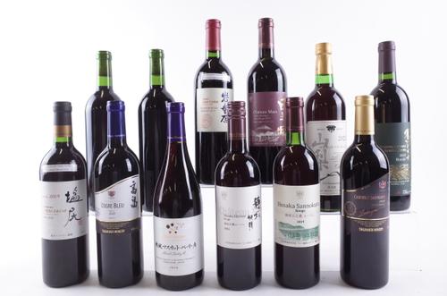 TWELVE BOTTLES ASIAN RED WINE