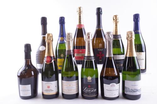 TWELVE BOTTLES CHAMPAGNE