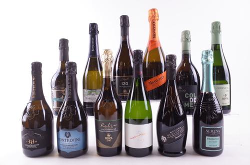 TWELVE BOTTLES PROSECCO