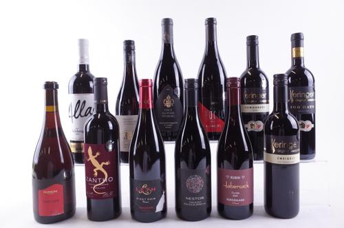TWELVE BOTTLES AUSTRIAN RED WINE